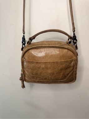 Frye Melissa Leather Camera-Style Crossbody